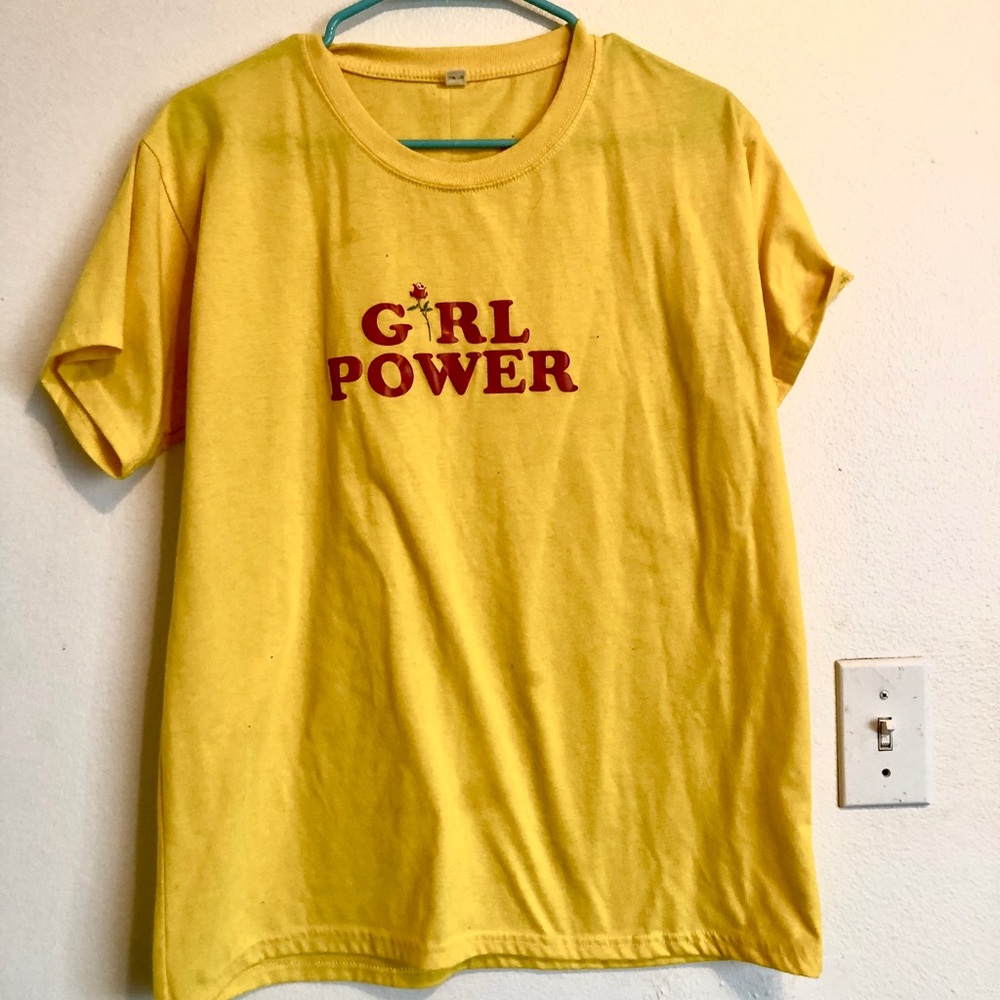 Girl power shirt 🌹 so cute and perfect!